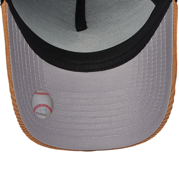 New Era Cardinals 940AF Cord Cap - Adult - Tan/Black - Image 5