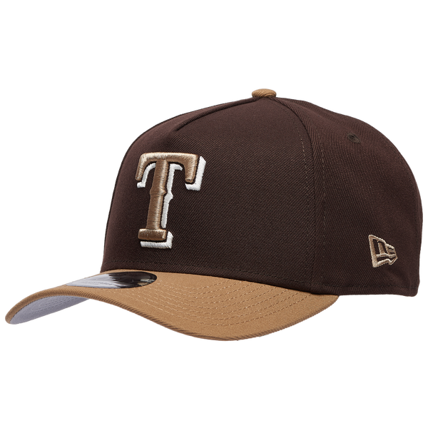 New Era Rangers 940AF Cap - Adult - Tan/Brown
