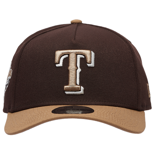 New Era Rangers 940AF Cap - Adult - Tan/Brown - Image 2