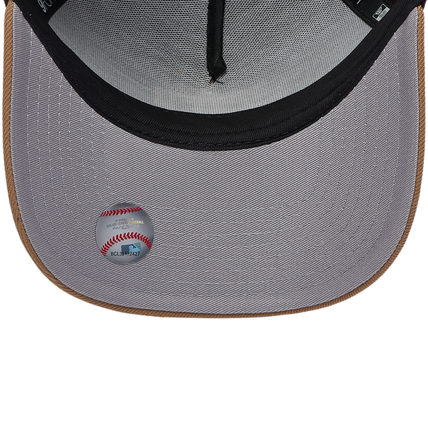 New Era Rangers 940AF Cap - Adult - Tan/Brown - Image 5