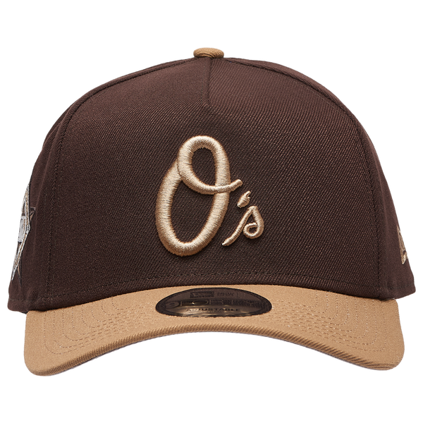 New Era Orioles 940AF Cap - Adult - Brown/Tan - Image 2