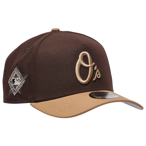 New Era Orioles 940AF Cap - Adult - Brown/Tan - Image 3