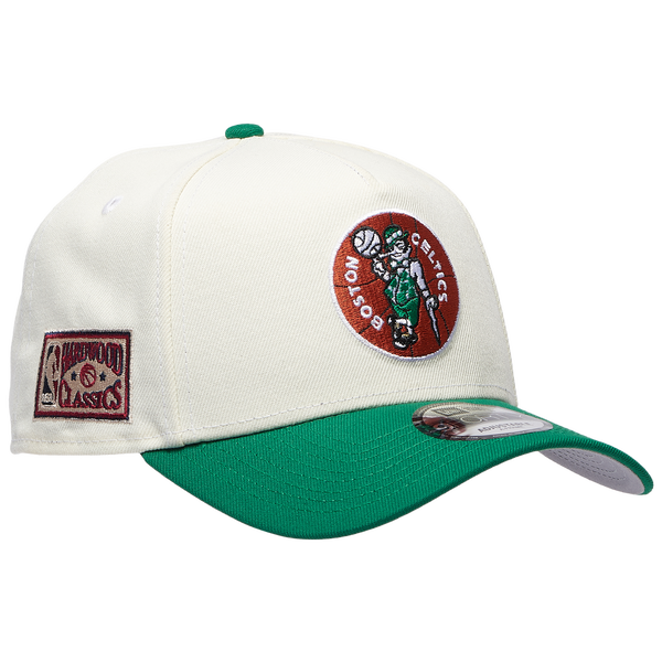 New Era Celtics 940 A Frame HWC Cap - Adult - Chrome/Kelly - Image 3
