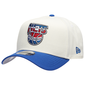 New Era Nets 940 A Frame HWC Cap - Adult - Chrome/Blue
