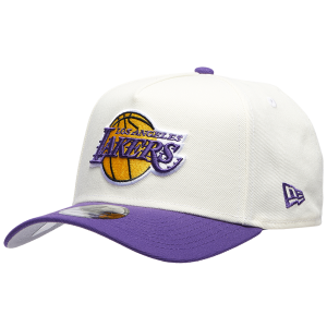 New Era Lakers 940 A Frame HWC Cap - Adult - Chrome/Purple