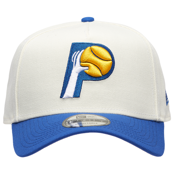 New Era Pacers 940 A Frame HWC Cap - Adult - Blue/Chrome - Image 2