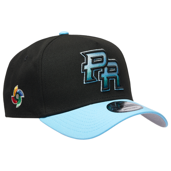 New Era Puerto Rico 940AF Two Tone WBC SP Cap - Adult - Black/Blue - Image 3