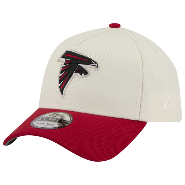 New Era NFL 9FORTY A-Frame Cap - Adult - Red/Chrome