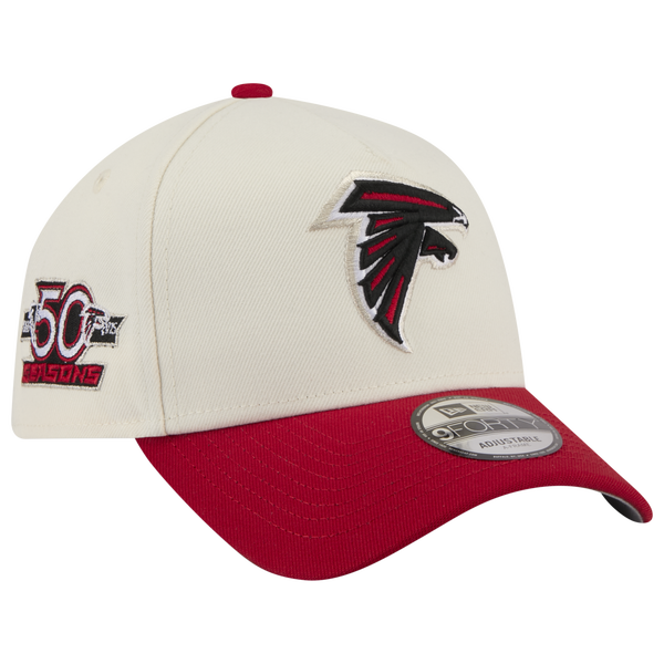 New Era NFL 9FORTY A-Frame Cap - Adult - Red/Chrome - Image 3