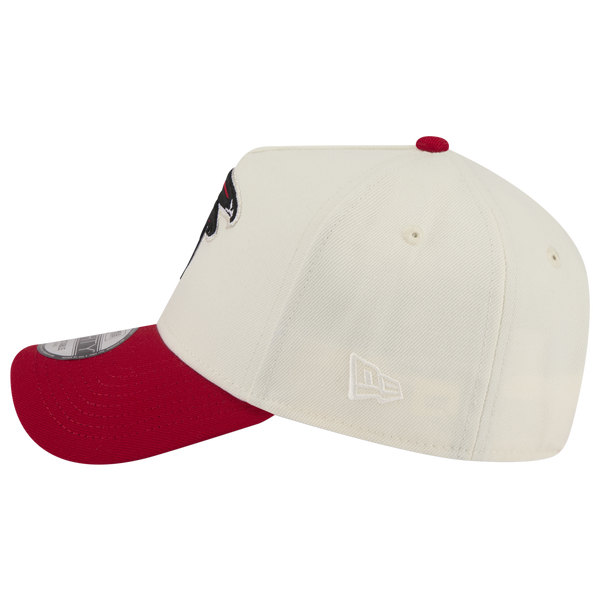 New Era NFL 9FORTY A-Frame Cap - Adult - Red/Chrome - Image 4