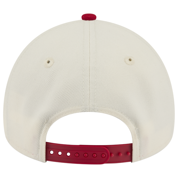 New Era NFL 9FORTY A-Frame Cap - Adult - Red/Chrome - Image 6