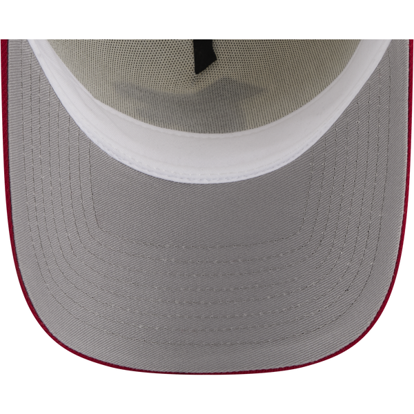 New Era NFL 9FORTY A-Frame Cap - Adult - Red/Chrome - Image 7