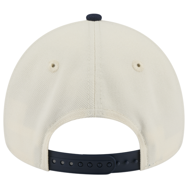 New Era NFL 9FORTY A-Frame Cap - Adult - Chrome/Navy - Image 6