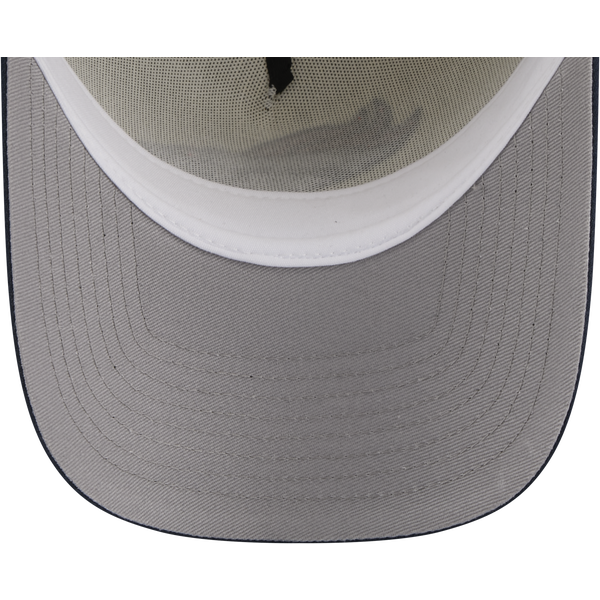 New Era NFL 9FORTY A-Frame Cap - Adult - Chrome/Navy - Image 7