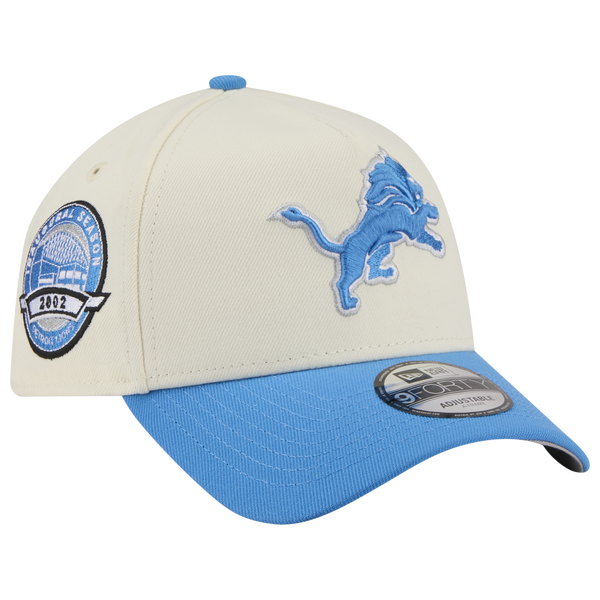 New Era NFL 9FORTY A-Frame Cap - Adult - Chrome/Blue - Image 3