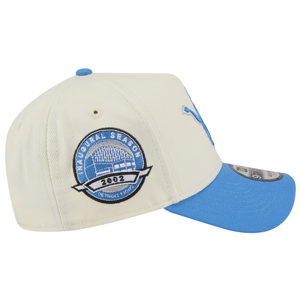 New Era NFL 9FORTY A-Frame Cap - Adult - Chrome/Blue - Image 4
