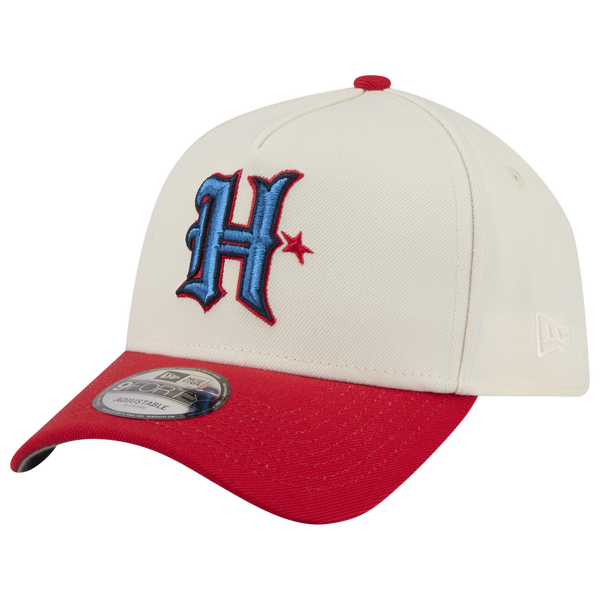New Era NFL 9FORTY A-Frame Cap - Adult - Chrome/Red