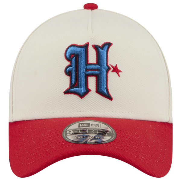 New Era NFL 9FORTY A-Frame Cap - Adult - Chrome/Red - Image 2