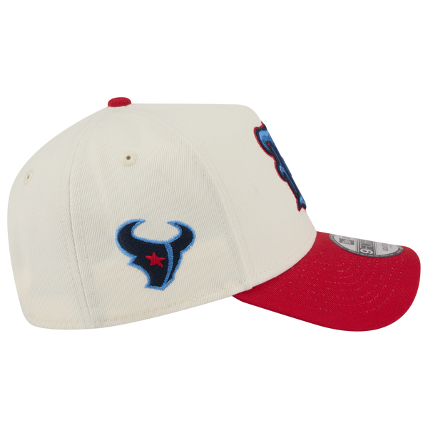 New Era NFL 9FORTY A-Frame Cap - Adult - Chrome/Red - Image 4