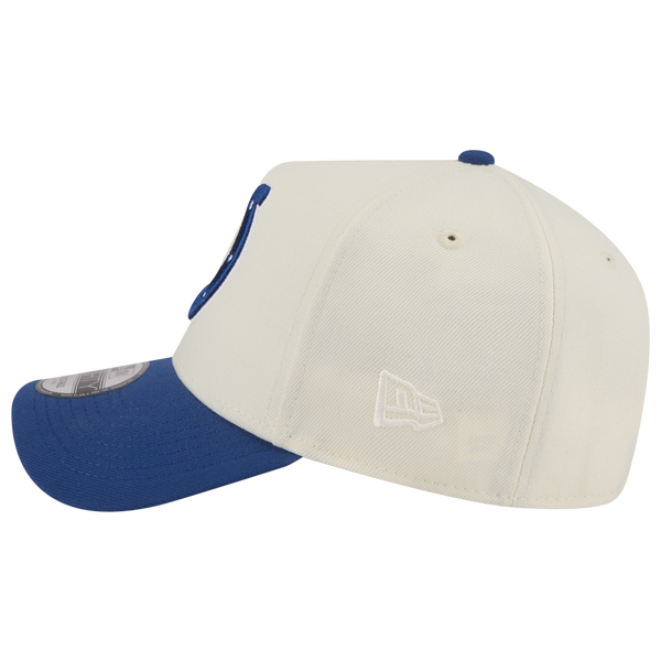 New Era NFL 9FORTY A-Frame Cap - Adult - Chrome/Blue - Image 4