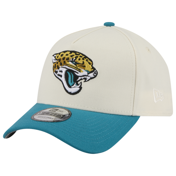 New Era NFL 9FORTY A-Frame Cap - Adult - Chrome/Blue