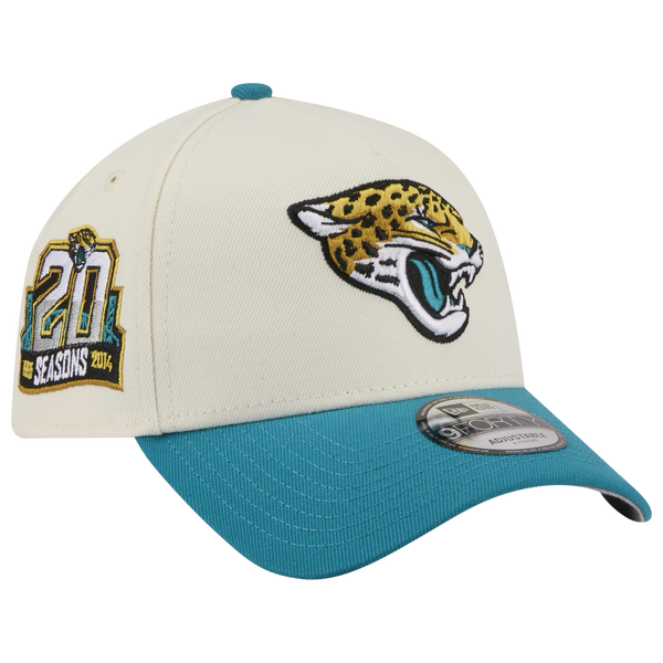 New Era NFL 9FORTY A-Frame Cap - Adult - Chrome/Blue - Image 3