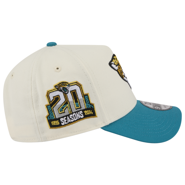 New Era NFL 9FORTY A-Frame Cap - Adult - Chrome/Blue - Image 5