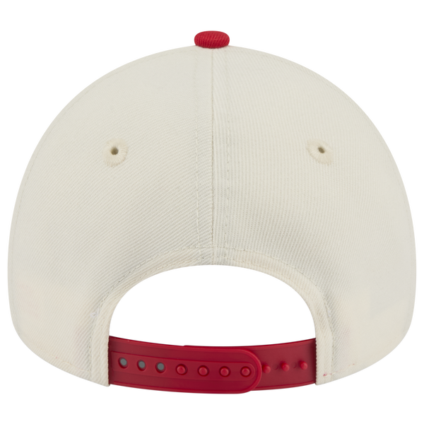 New Era NFL 9FORTY A-Frame Cap - Adult - Chrome/Red - Image 6