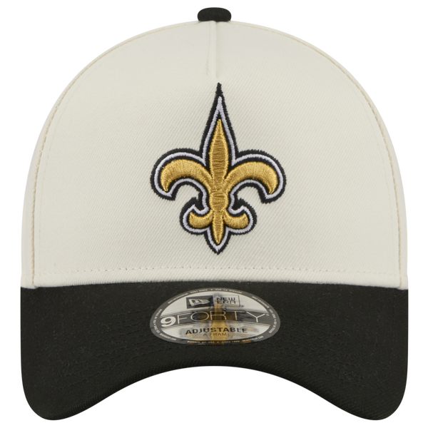 New Era NFL 9FORTY A-Frame Cap - Adult - Chrome/Black - Image 2