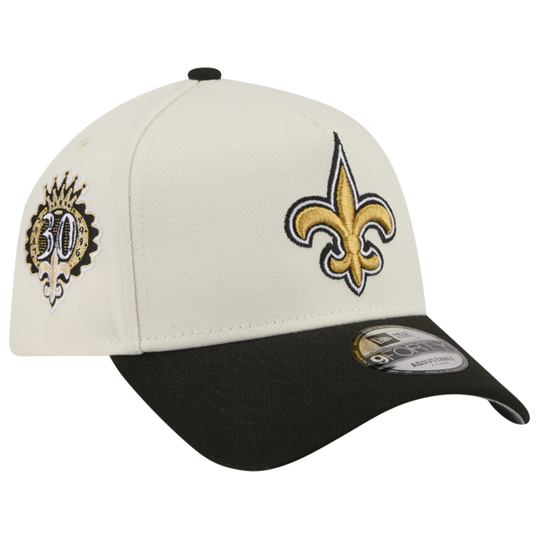 New Era NFL 9FORTY A-Frame Cap - Adult - Chrome/Black - Image 3