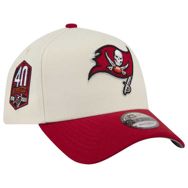 New Era NFL 9FORTY A-Frame Cap - Adult - Chrome/Red - Image 3
