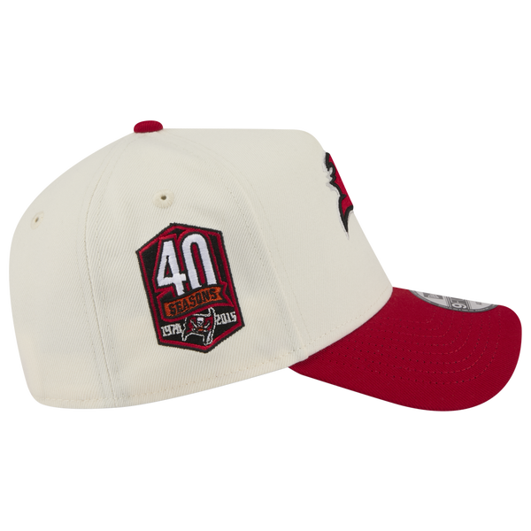 New Era NFL 9FORTY A-Frame Cap - Adult - Chrome/Red - Image 5