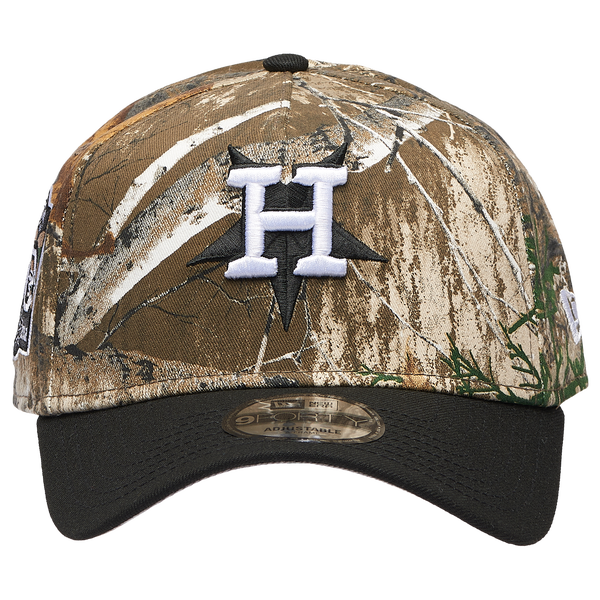 New Era Astros 940 A-Frame RealTree Cap - Adult - Black/Camo - Image 2
