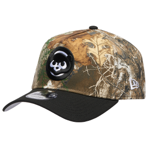 New Era Cubs 940 A-Frame RealTree Cap - Adult - Camo/Black