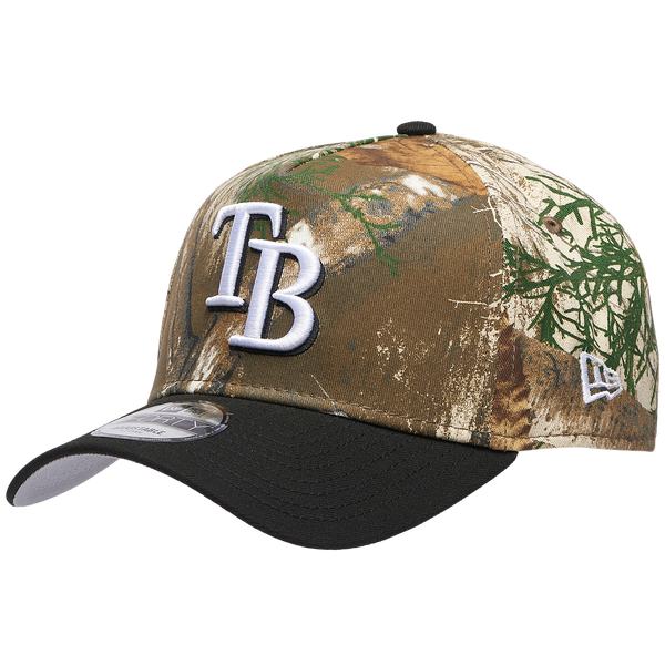 New Era Rays 940 A-Frame RealTree Cap - Adult - Camo/Black