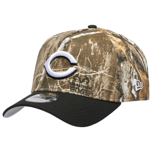 New Era Reds 940 A-Frame Snow RealTree Cap - Adult - Camo/Black