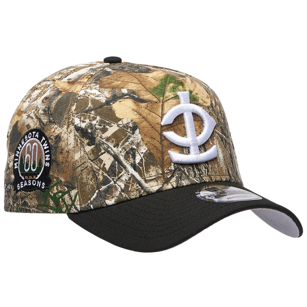 New Era Twins 940 A-Frame RealTree Cap - Adult - Camo/Black - Image 3