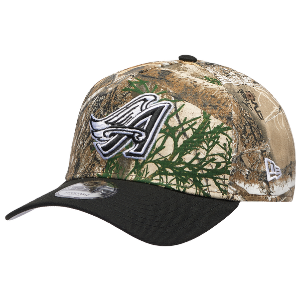 New Era Angels 940 A-Frame RealTree Cap - Adult - Black/Camo
