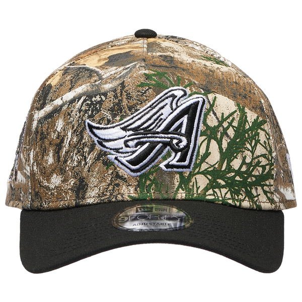 New Era Angels 940 A-Frame RealTree Cap - Adult - Black/Camo - Image 2
