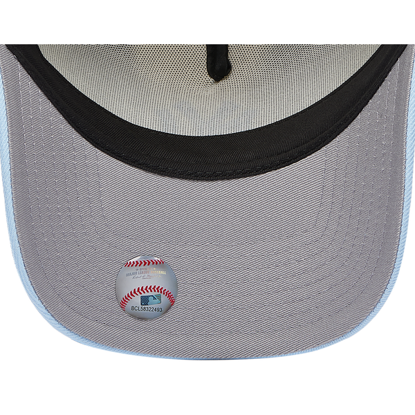 New Era Yankees 940 A-Frame Cap - Adult - Blue/Chrome - Image 5