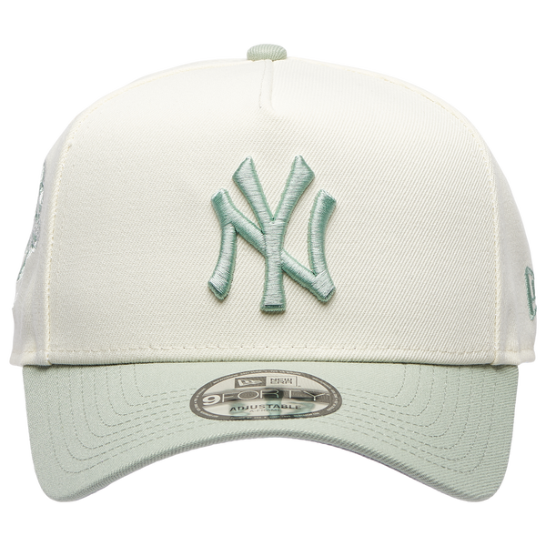 New Era Yankees 940 A-Frame Cap - Adult - Chrome/Green - Image 2