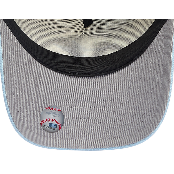 New Era Astros 940 A-Frame Cap - Adult - Blue/Chrome - Image 5