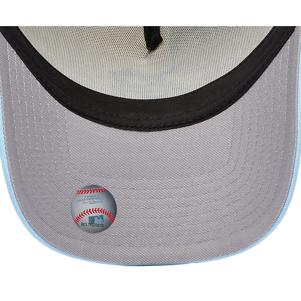 New Era 9FORTY A-Frame Custom Cap - Adult - Chrome/Blue - Image 5