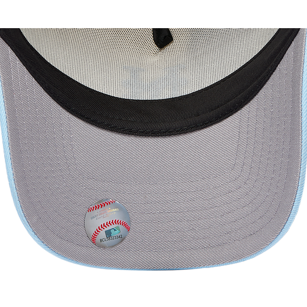 New Era 9FORTY A-Frame Custom Cap - Adult - Chrome/Blue - Image 5