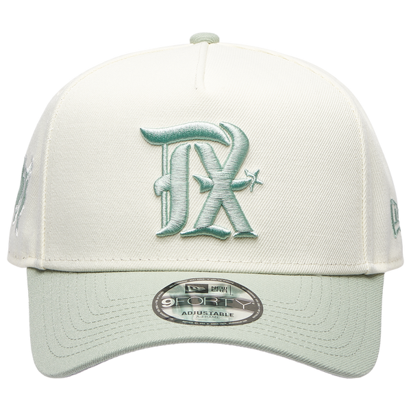 New Era Rangers 940 A-Frame Cap - Adult - Chrome/Green - Image 2