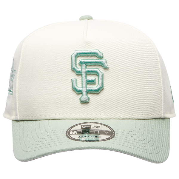 New Era Giants 940 A-Frame Cap - Adult - Chrome/Green - Image 2