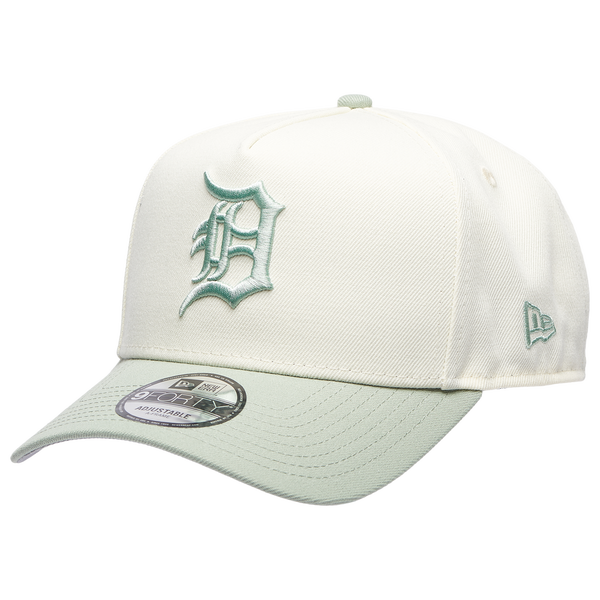 New Era 9FORTY A-Frame Custom Cap - Adult - Green/Chrome