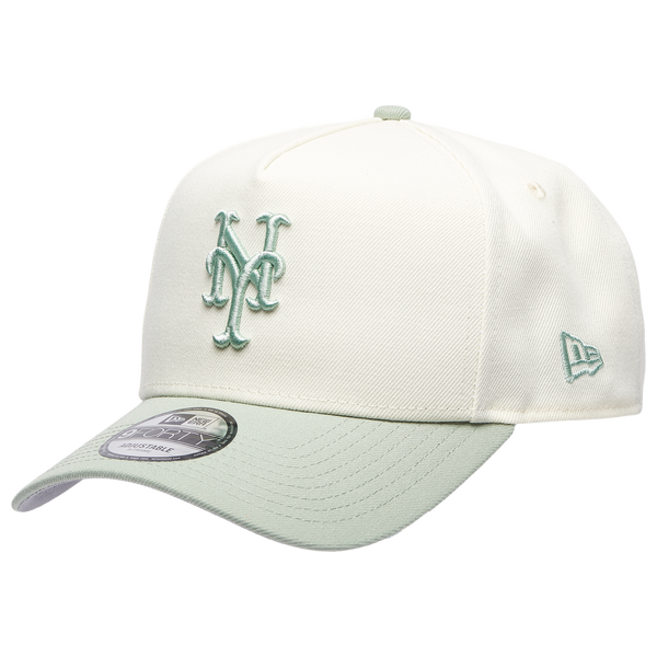 New Era 9FORTY A-Frame Custom Cap - Adult - Green/Chrome