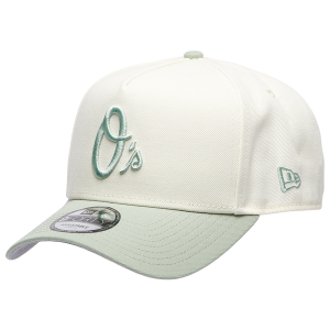New Era Orioles 940 A-Frame Cap - Adult - Chrome/Green