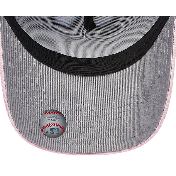 New Era Braves 940 A-Frame Cap - Adult - Purple/Pink - Image 5